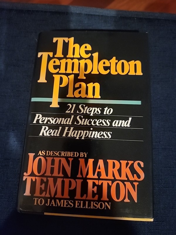SIGNED The Templeton Plan Hardcover Book DJ 1st Edition SIGNED~JOHN M. TEMPLETON gallery