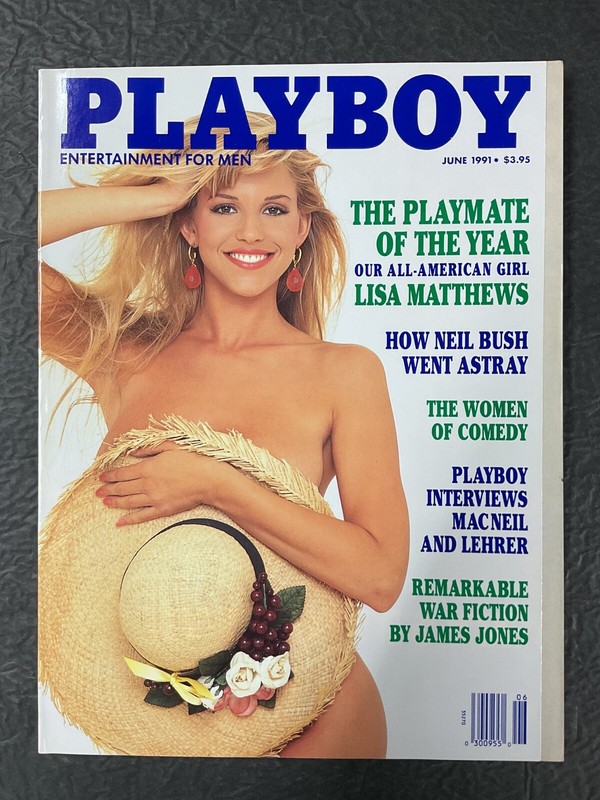 Playboy Magazine June 1991 Playmate of the Year Centerfold Intact Solid Issue