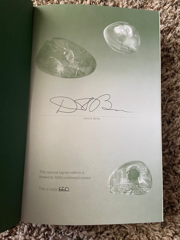 BEST OF DAVID BRIN 1st ed (2021) Subterranean Press 1000 copy SIGNED/NUMBERED HC gallery