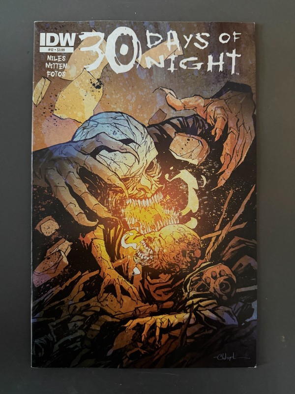 30 Days of Night Jan. 2012 IDW Comic Book #12