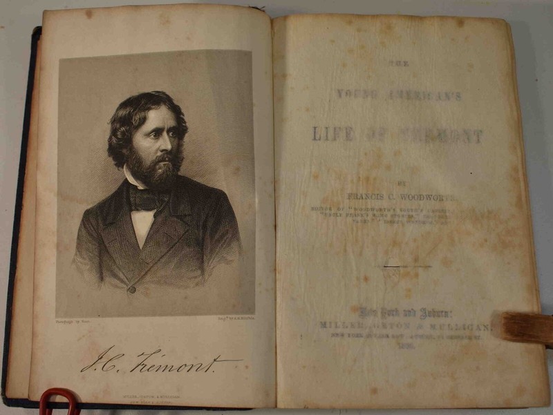 1856 YOUNG AMERICAN’S LIFE OF FREMONT Pathfinder General Presidential Candidate gallery