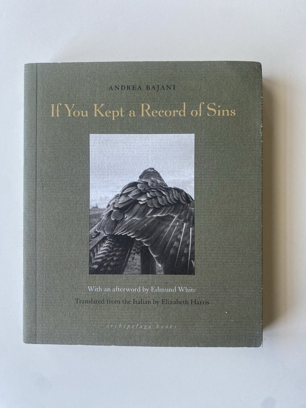 If You Kept a Record of Sins by Andrea Banjani – 2021 – first edition paperback