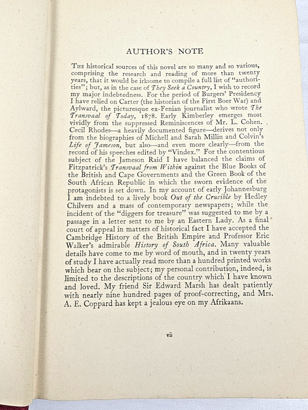 City of Gold Francis Brett Young 1940 HC UK Print Africa Drama Sequel gallery