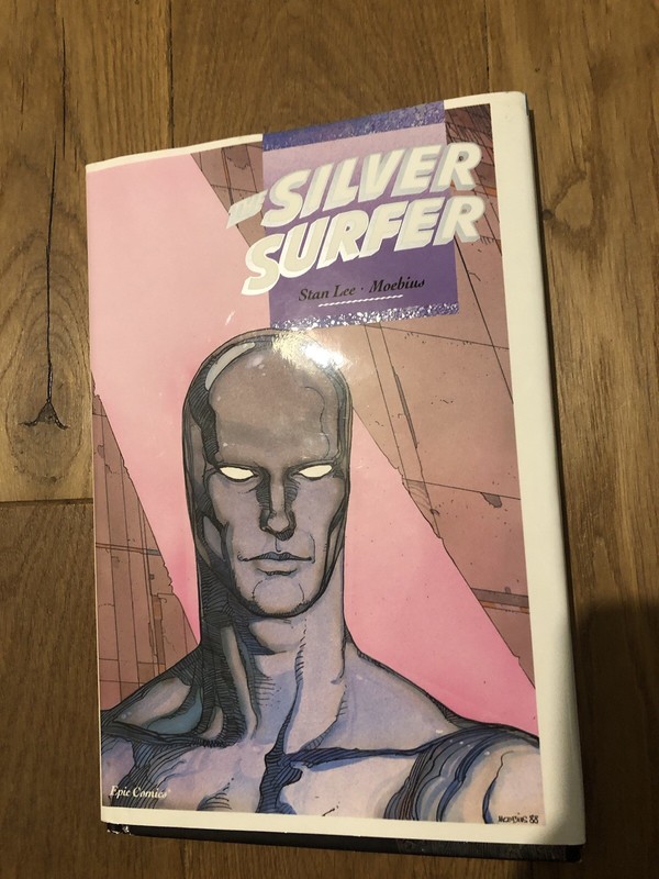 Silver Surfer Parable Hardcover HC Moebius + Stan Lee