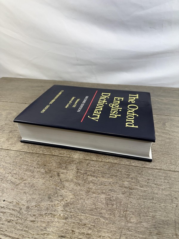Oxford English Dictionary Second Edition Vol VII Hat-Intervacuum HC OUP Ref gallery