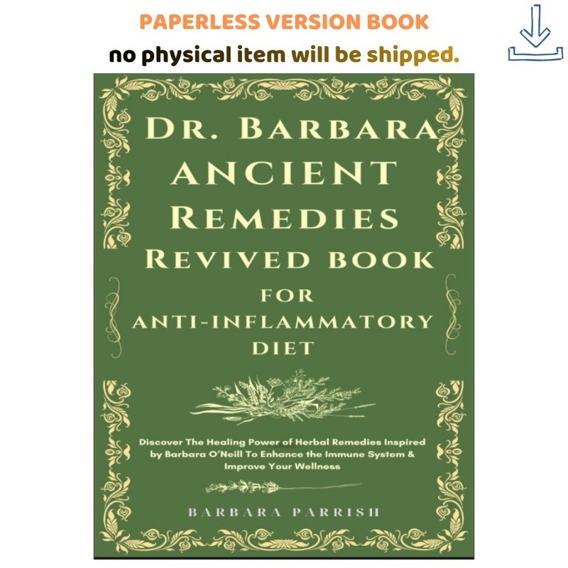 Dr. Barbara Ancient Remedies Revived Book, Barbara O’Neill 2026