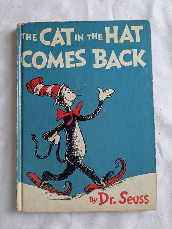 The Cat In The Hat Comes Back – Dr. Seuss 1958 First Edition, Education Ed. 1st