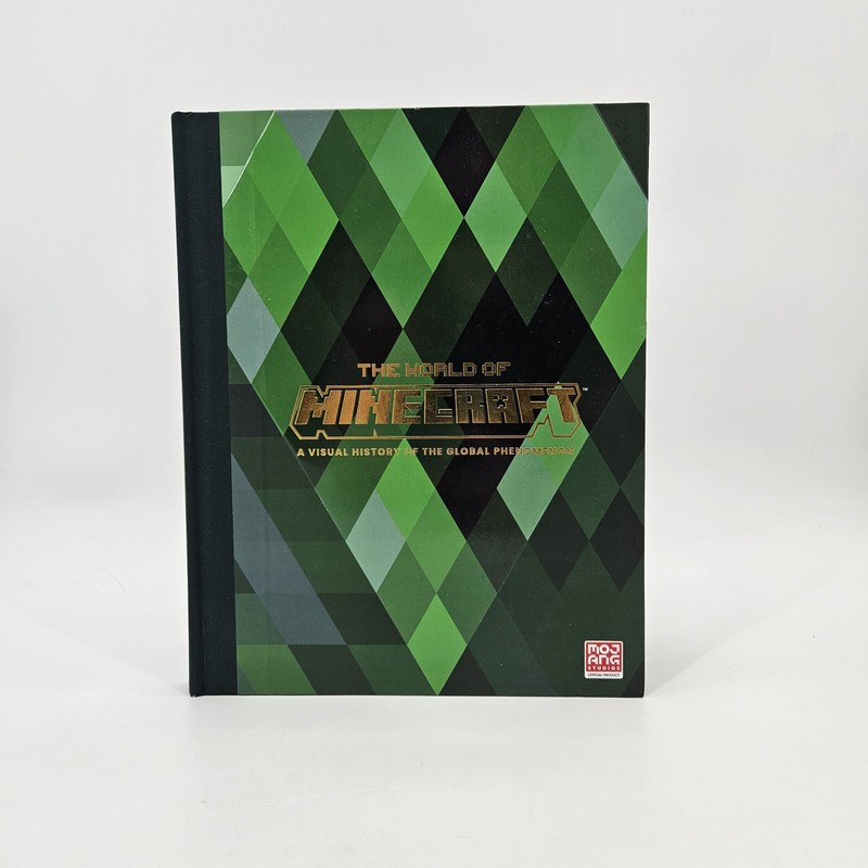 The World of Minecraft HARDCOVER Book 2024 by Mojang A Visual History Large