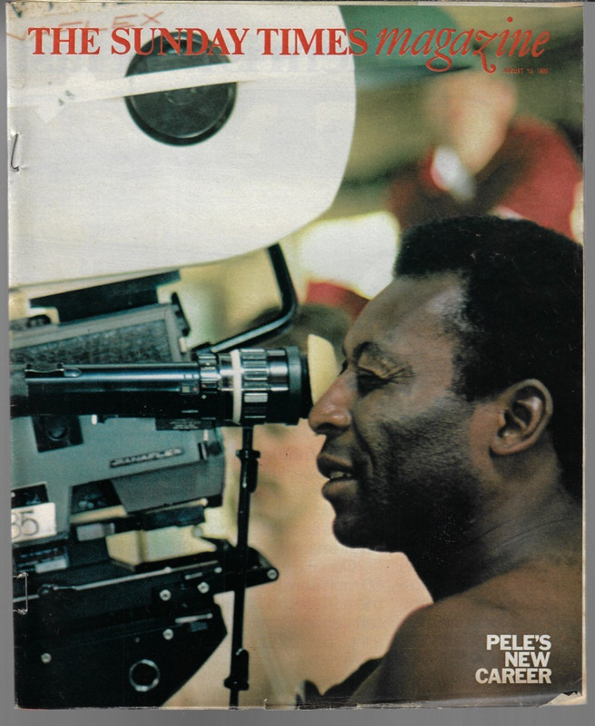The Sunday Times Magazine – Footballer PELE Peter Knapp SYLVESTER STALLONE