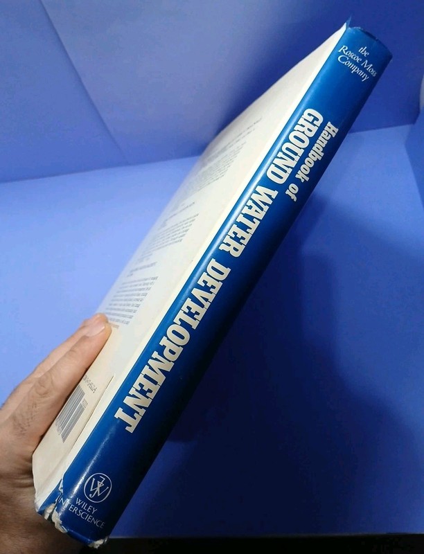 Handbook of Ground Water Development by Roscoe Moss Company Hardcover GOOD gallery