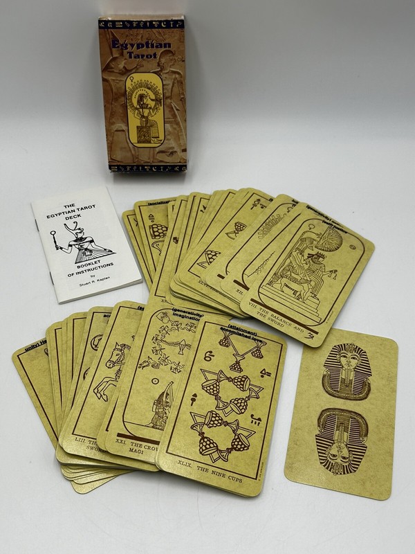 Egyptian Tarot Cards by Stuart R. Kaplan