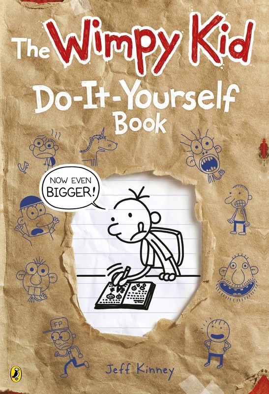 Diary of a Wimpy Kid: Do-It-Yourself Book *NEW large format* – paperback NA