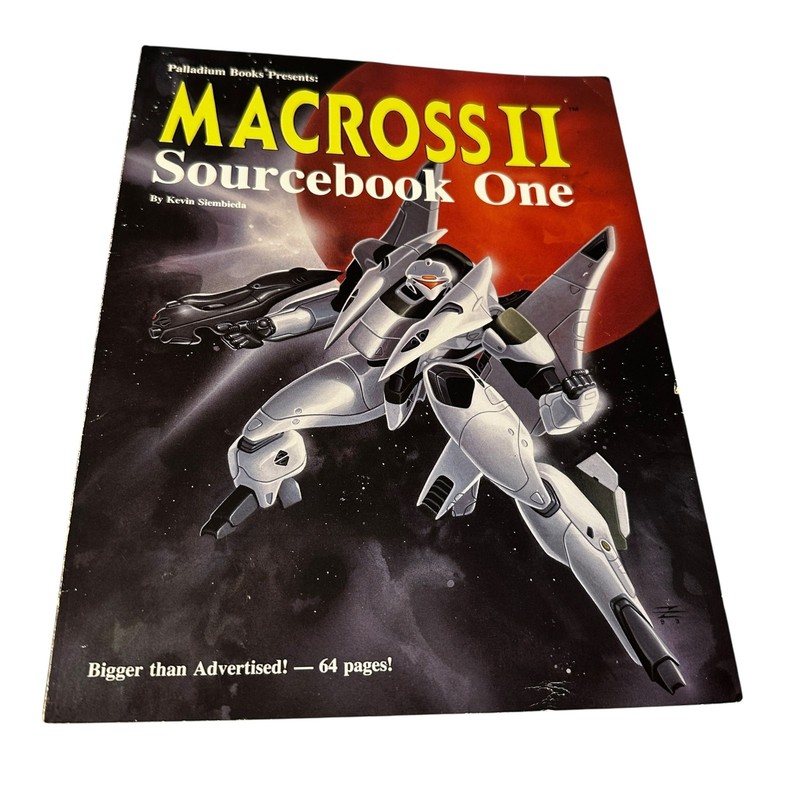 Macross II Sourcebook One by Kevin Siembieda (1993, Trade Paperback)
