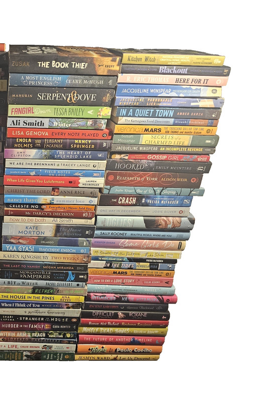 Huge Fiction Novel Mystery Cozy Paperback Hardcover Book Lot of 66 Mixed Bundle