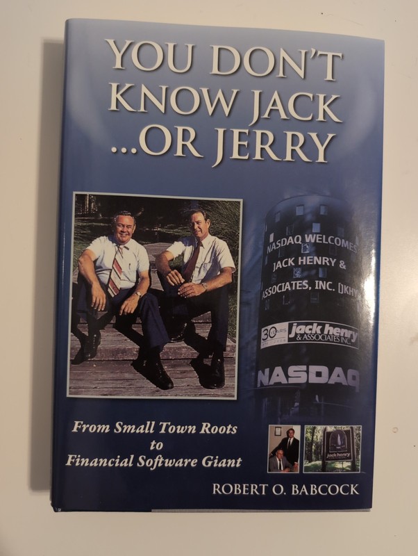 You Don’t Know Jack… or Jerry : From Small Town Roots to Financial Software…