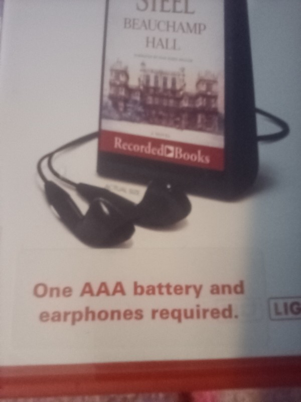 Playaway Audiobook Beauchamp Hall. Danielle Steel. Tested. Very good. Ex lib gallery