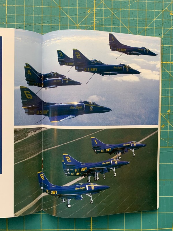 DOUGLAS A-4 A/F SKYHAWK Famous Airplanes of World FAOW Chart 123 FREE US POSTAGE gallery