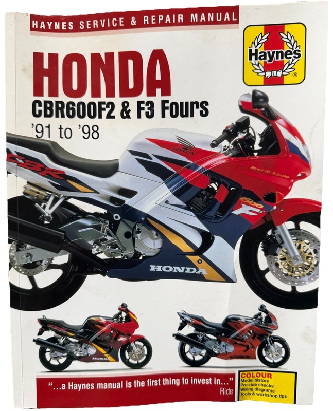 Honda CBR600F2 & F3 Fours ’91 to ’98 (Haynes Service & Repair Manual) by Freund