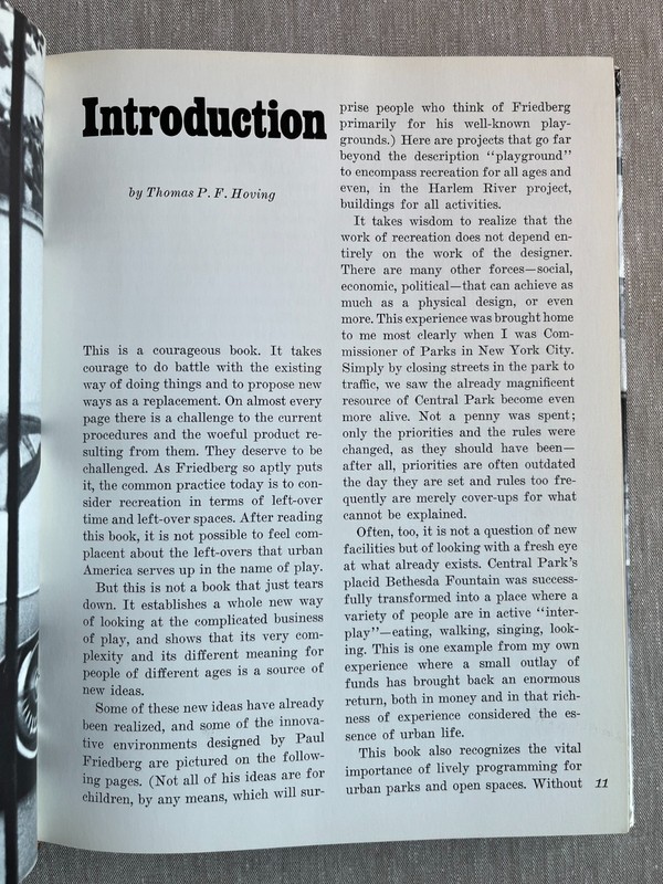 PLAY AND INTERPLAY / M. PAUL FRIEDBERG / ELLEN PERRY BERKELEY / 1ST ED / 1970 gallery