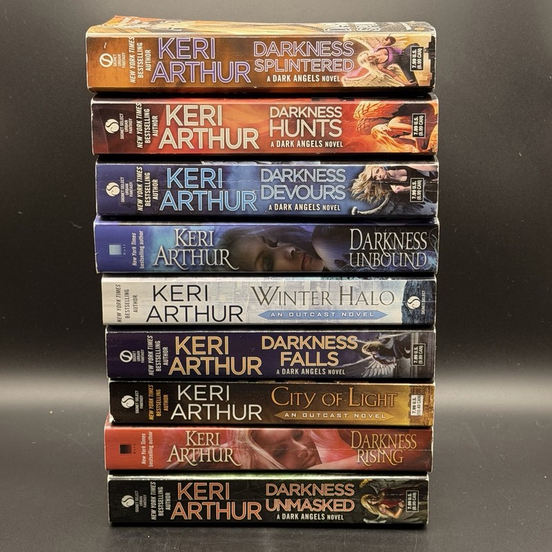 Keri Arthur Dark Angel & An Outcast 9-book Lot Mix by Keri Arthur