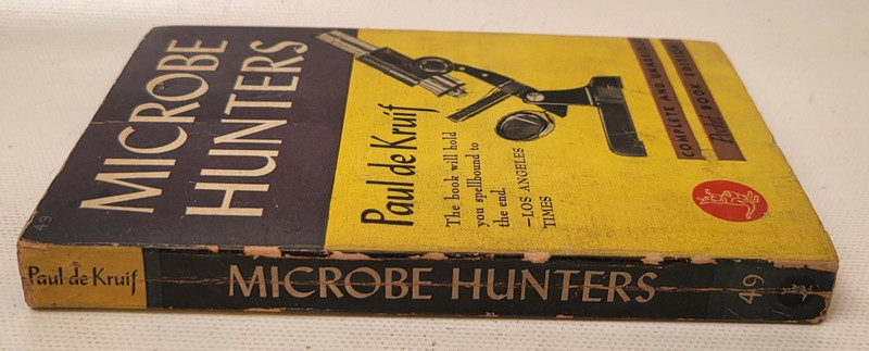 Microbe Hunters -Oct. 1943 Pocket Books 17th Printing Paperback by Paul De Kruif gallery