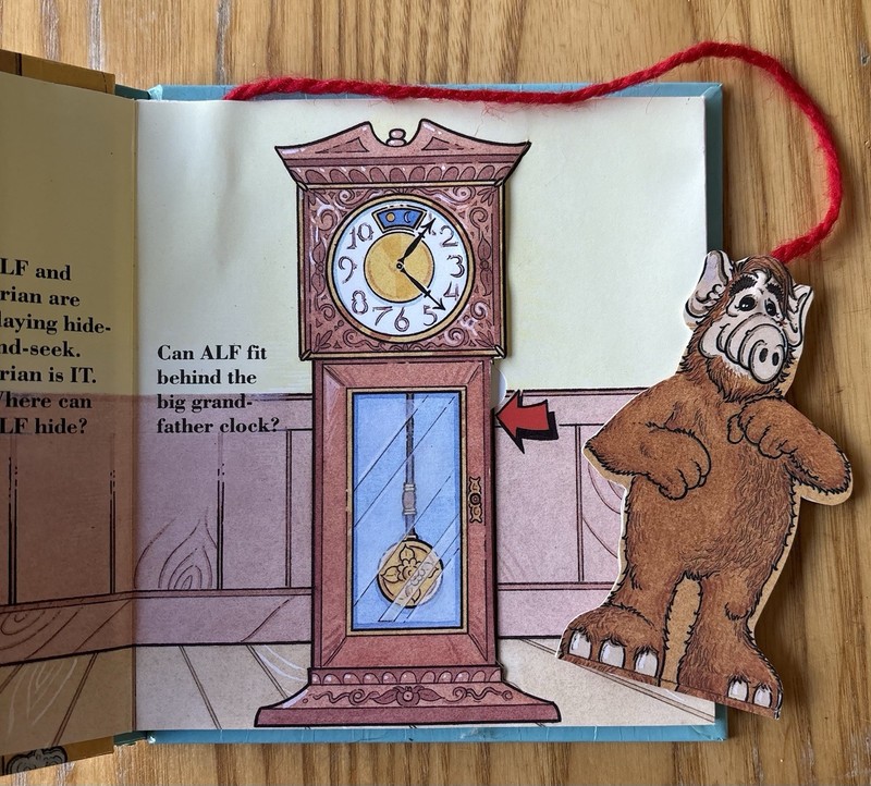 1988 Alf Hides Out Interactive Book NEW Rare 1980’s Alien gallery