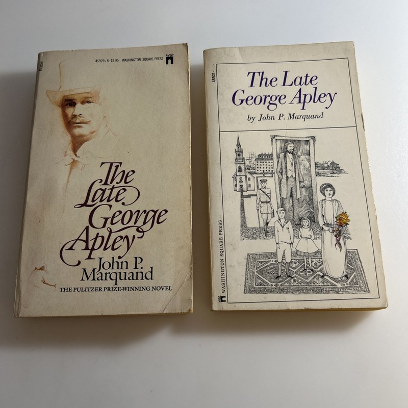 The Late George Apley by John P. Marquand Mass PB 📚 2909