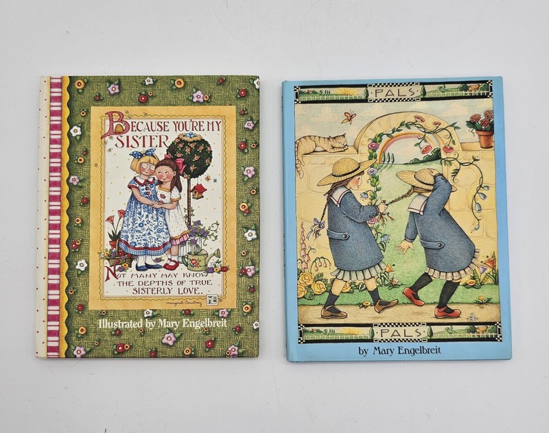 Vintage Mary Engelbright Books Because You’re My Sister- Pals