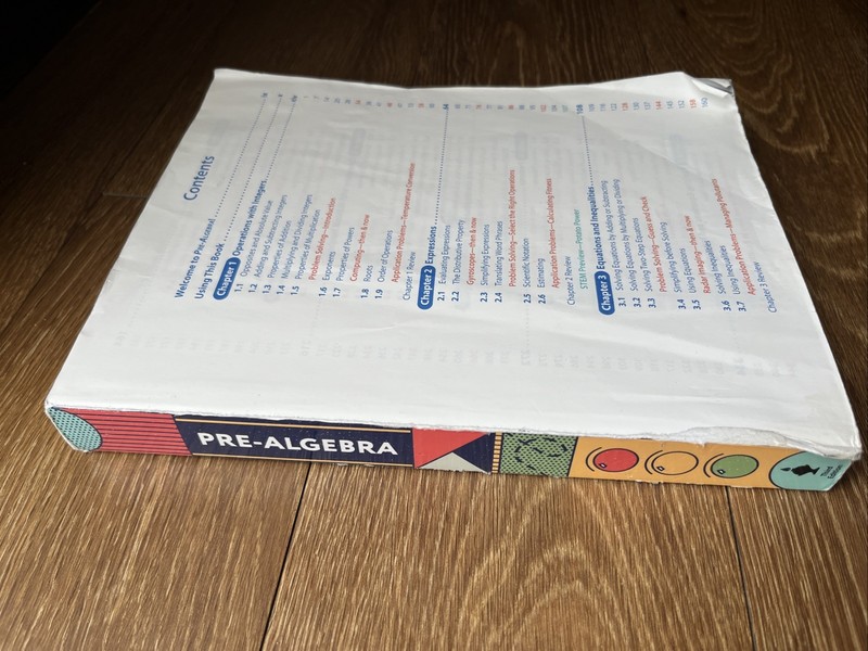 BJU Press Pre-Algebra. Student Text Blank Questions! (Third Edition). 7th Grade. gallery