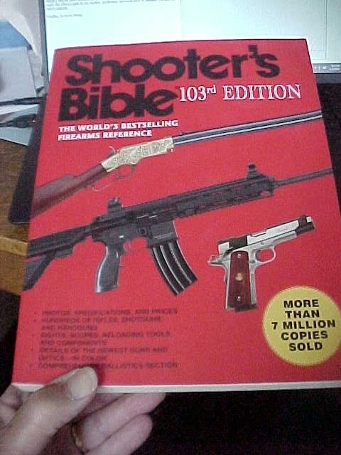 SHOOTER’S BIBLE # 103rd FIREARMS REFERENCE GUIDE (2011, 602 pages