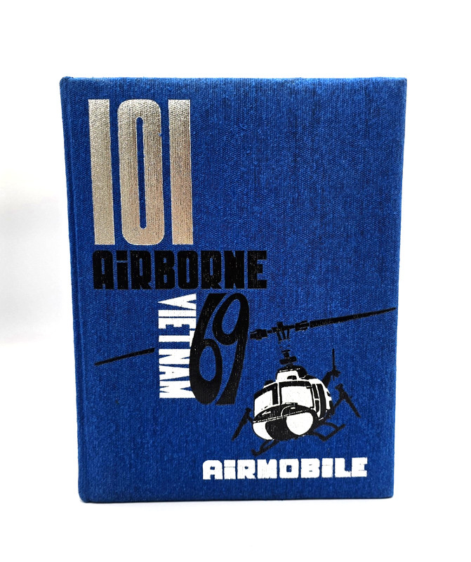 101st Airborne Vietnam 1969 Airmobile Yearbook Pictorial Review Division HC