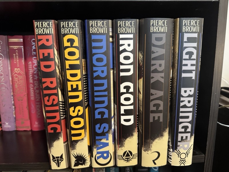 Red Rising Series Vol. 1- 6, 6 Books With Special Edition Book Covers
