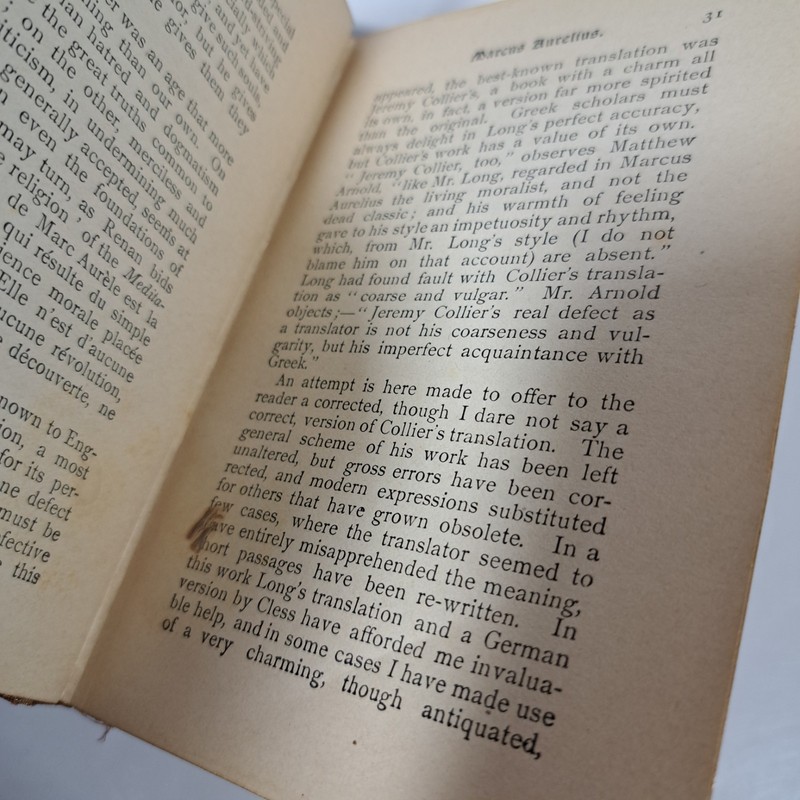 Thoughts From Marcus Aurelius, 1907 Or Earlier, Hardcover RARE, The Mershon Co. gallery