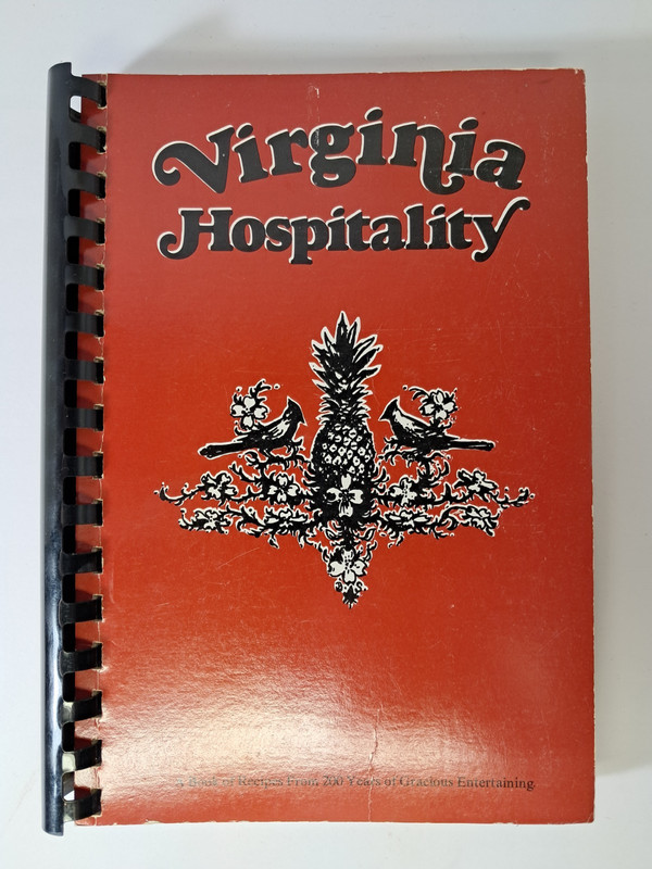 Virginia Hospitality Cookbook Junior League Of Hampton Roads Hampton Virginia