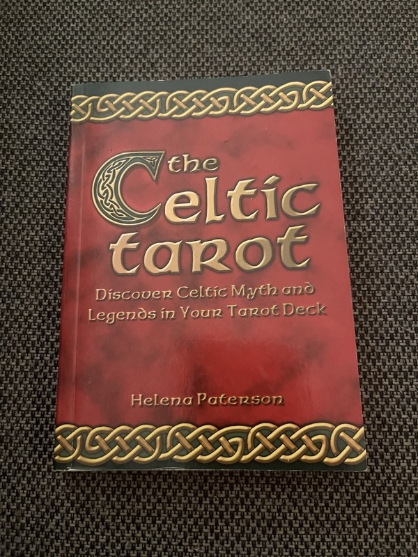 The Celtic Tarot Guide Book Helena Paterson No Cards Included *Book Only*