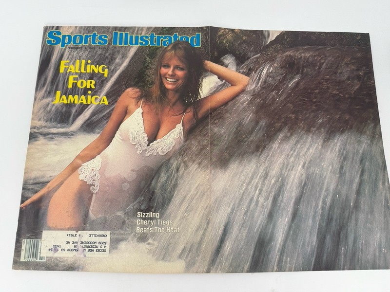 VTG Cheryl Tiegs Sports Illustrated Swimsuit Issue Foldout Poster 1983 1980s gallery