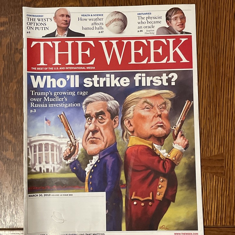 DONALD TRUMP 2017-18 Magazine Lot, Forbes, Time, The Week- 7 Issues gallery