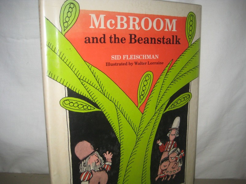 McBroom and Beanstalk/ Sid Fleishman/ hardback/ jacket/ Lorraine/1st edition