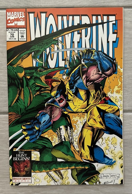 Wolverine Comic Numbers 67 68 69 70 bundle Larry Hama Marvel Comics 1993 VGC gallery