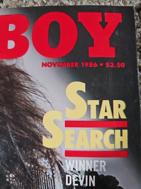 Playboy Magazine November 1986 Playmate: Donna Edmondson, And Devin De Vasquez gallery