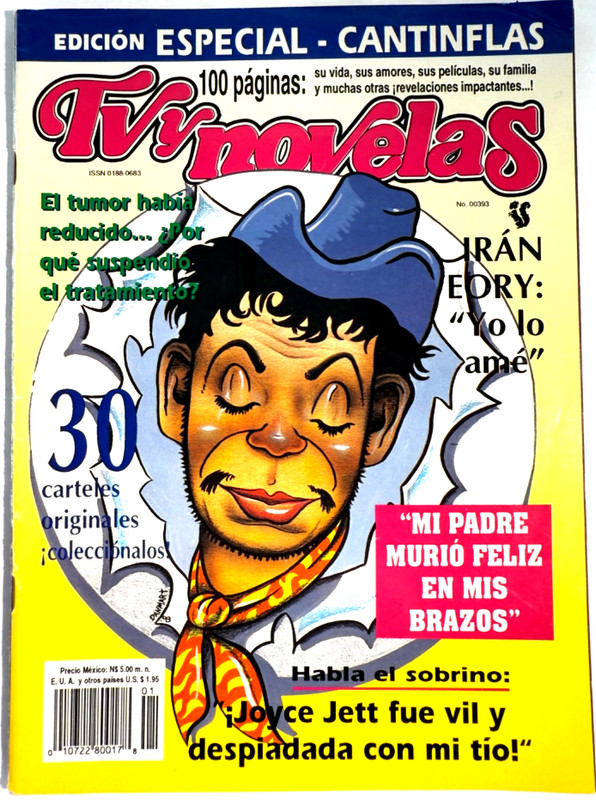 Edición Especial – CANTINFLAS – TV y Novelas -Vida y Películas – Spanish B8