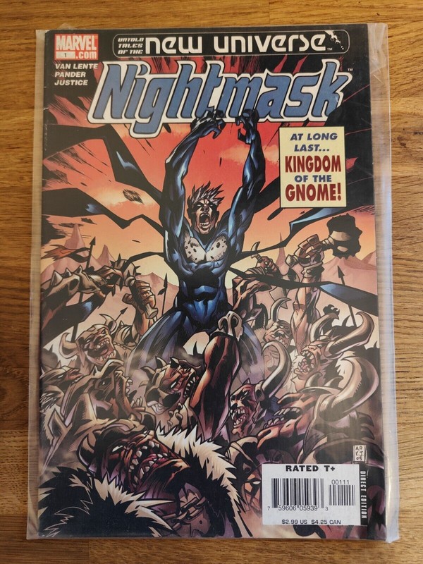 COMIC – Marvel New Universe Nightmask Issue #1 *In #5*