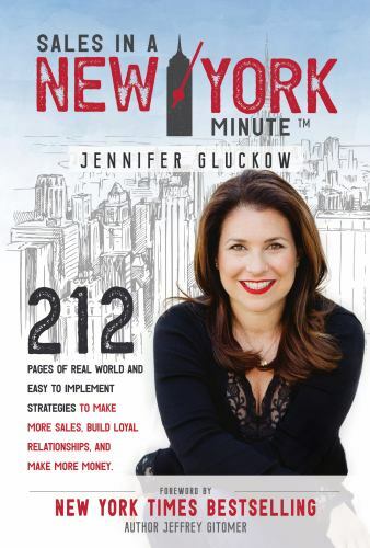 Sales in a New York Minute: 212 Pages of Real Wo- 0996207724, Gluckow, hardcover