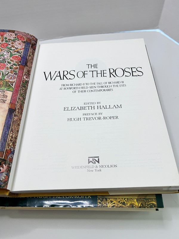 Lot of 3 Coffee Table Books - English / British History -Wars of The Roses Decor gallery
