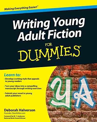 Writing Young Adult Fiction For – Paperback, by Halverson Deborah – Very Good
