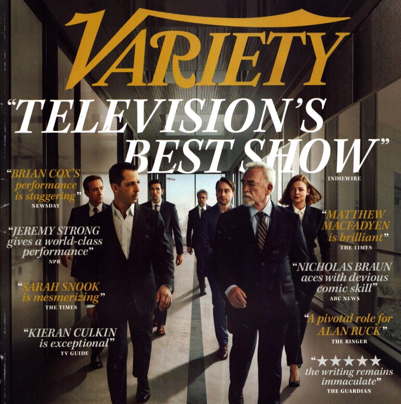 Variety Magazine November 2021 Penelope Cruz Succession HBO TV Adele Salma Hayek