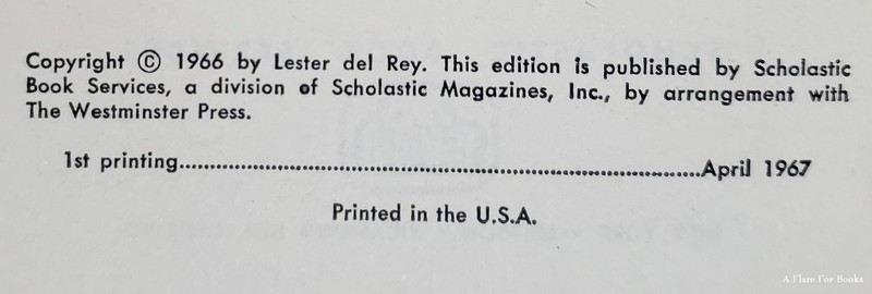 Tunnel Through Time by Lester del Rey - Trade Pb gallery