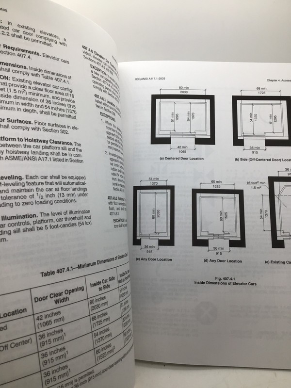 2003 ICC/ANSI Guidelines: For Accessible & Useable Buildings & Facilities gallery