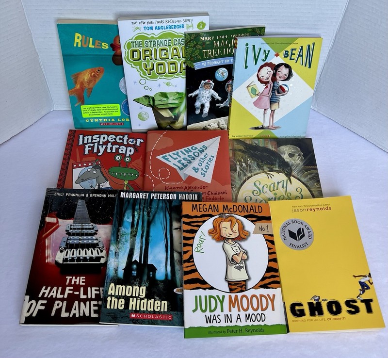 Kids Preteen/Teen Book Lot 11 Books Good Cond. 10 Paperback 1 Hardcover 4lb 6oz gallery
