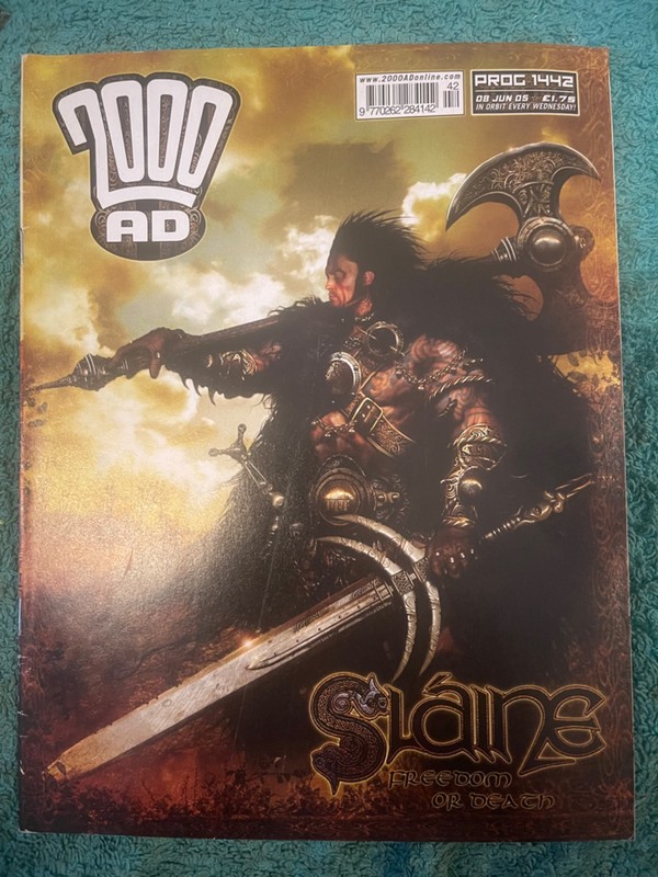 2000AD Comic, Judge Dredd – PROG 1442 – 9.4 Near Mint to 9.0 Near Mint/Very Fine